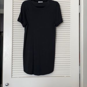 Black t shirt dress